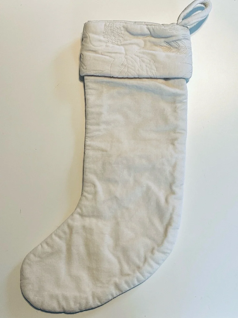 Cotton Quilted Stocking Made in India Christmas Gift Wrap Holiday Decor 🎁